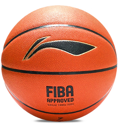 李宁(LI-NING)篮球进口超纤PUFIBA认证官方比赛级用球成人7号(进口pu)