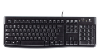 罗技(Logitech) K120有线键盘USB电脑台式机笔记本家用办公全尺寸键盘