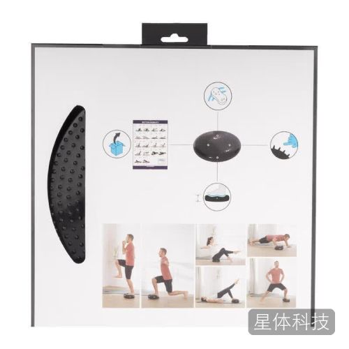 迪卡侬(DECATHLON)多功能平衡垫室内可调节式双面健身平衡垫-5350378