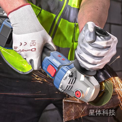 东成无刷充电角磨机锂电池手持手磨多功能切割机抛光工具DCSM08-100Z