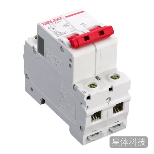 德力西电气空开微型断路器空气开关家用保护器DZ47s 2P 10A