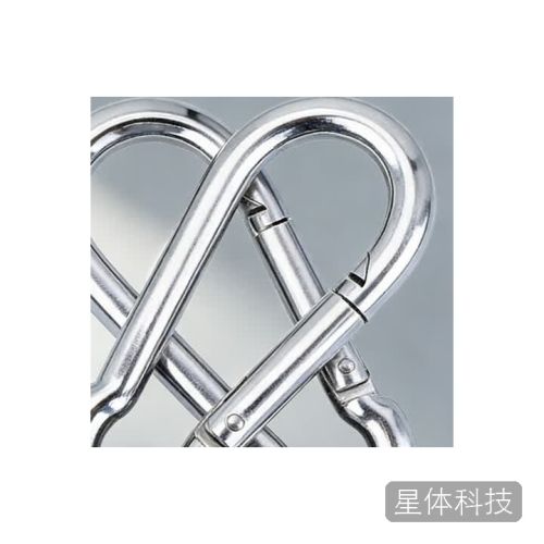 冰禹 304不锈钢弹簧扣 链条扣钥匙扣水瓶扣连结扣 M8标准型 BH-608