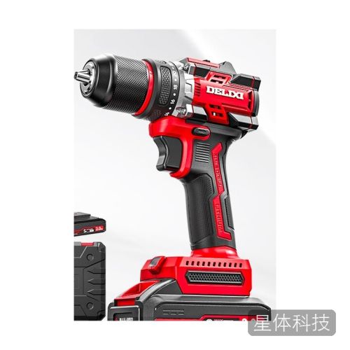 德力西电气21V无刷锂电钻充电式家用电钻电动螺丝刀多功能电钻工具箱电起子