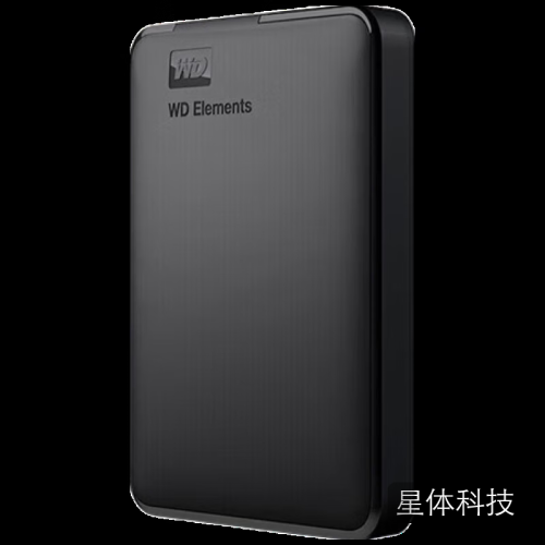 西部数据(WD)USB3.0移动硬盘 Elements 2.5英寸 新元素系列 1.5TB (WDBUZG0015BBK)