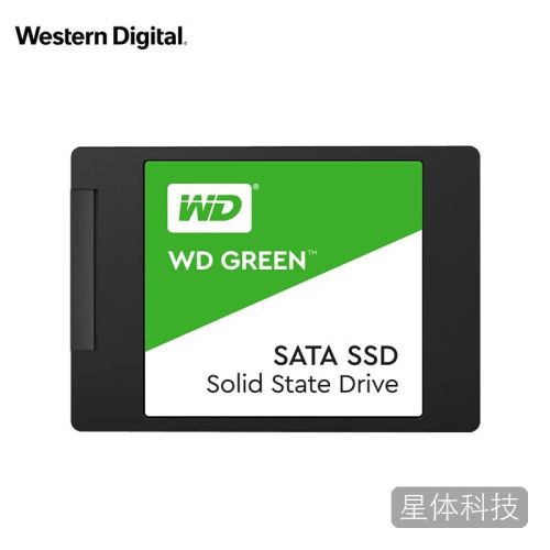 西部数据（WD）Green SSD固态硬盘 绿盘500GB SATA3.0接口 笔记本台式机硬盘 SSD固态硬盘 WDS500G5G0A