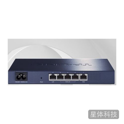TP-LINK TL-R483G 多WAN口 全千兆企业级路由器5口有线路由器