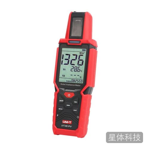 优利德工业品UT381PV太阳辐照度计太阳能板安装维护辐照度测试仪照度表