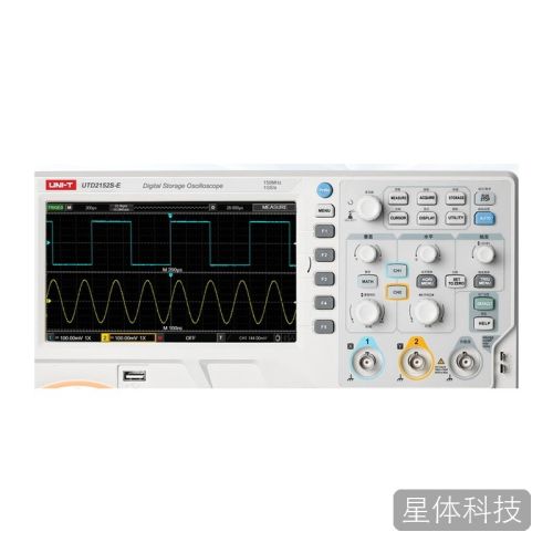 优利德UTD2152S-E双通道数字示波器 150MHz