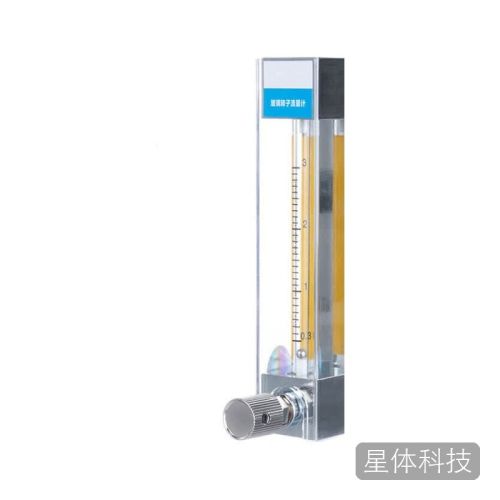 科睿才实验室玻璃转子流量计 气体液体流量计 JC100128