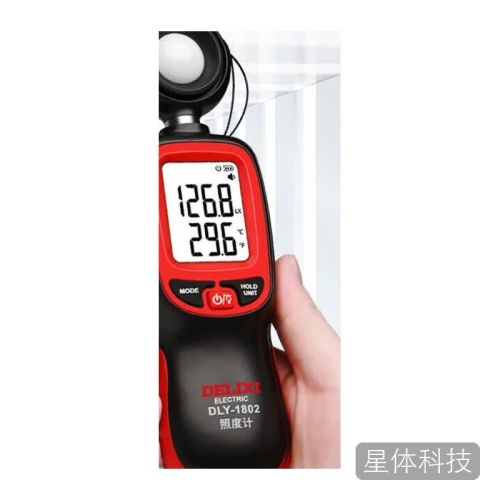 德力西电气DLY-1802照度计 光照测量仪