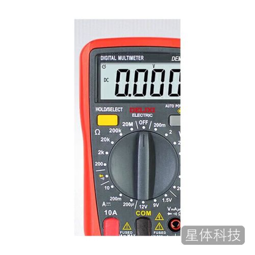 德力西DEM11数字万用表