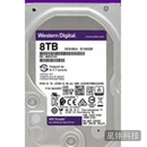 WD85PURZ 8TB监控级机械硬盘