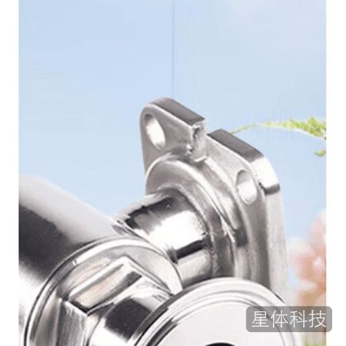 钢予工品不锈钢高平台球阀气动执行器316LΦ89