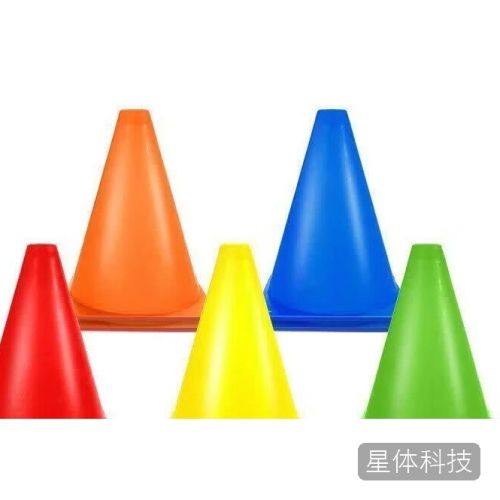 23cm篮球足球训练标志桶5个装
