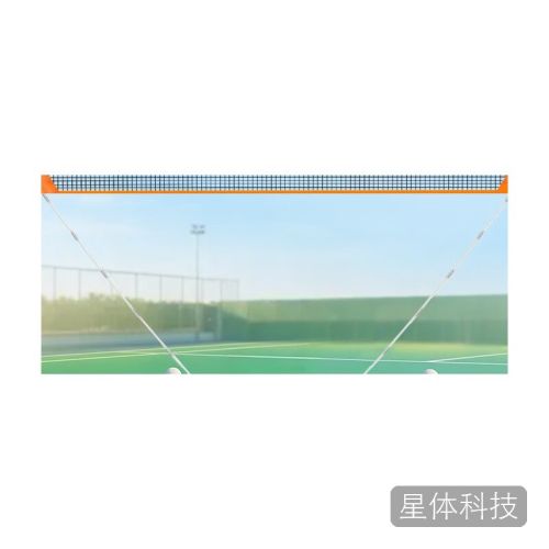 匹克羽毛球网架便携式简易折叠室外架子室内通用训练快开标准支架