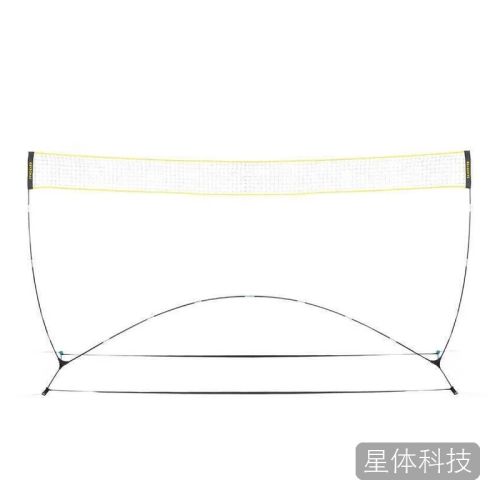 迪卡侬便携式沙滩排球网架拼接篮网初学5BS100套装4022183