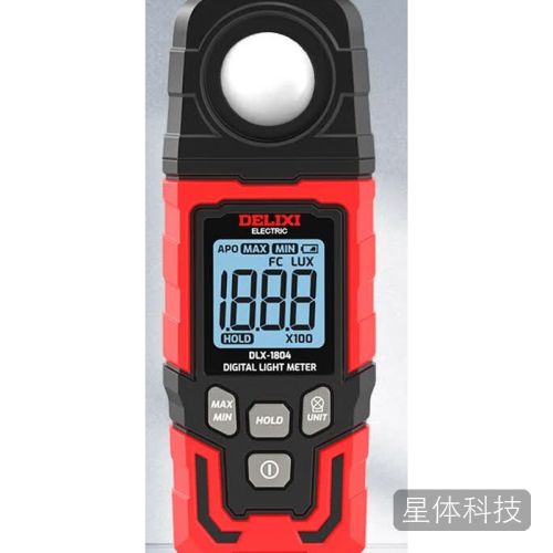 德力西电气数字照度计 光照度测试仪