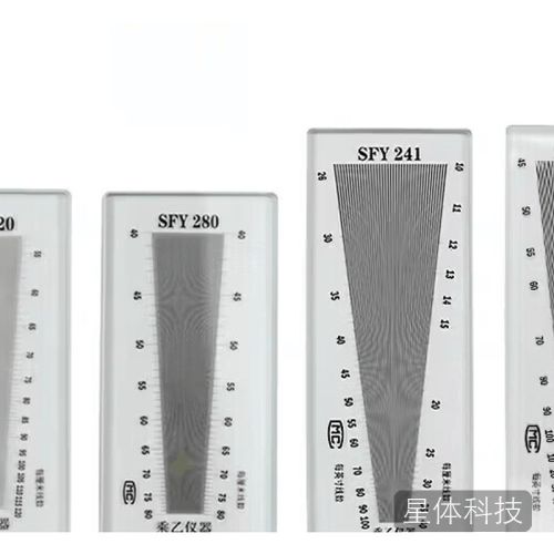 FY系列玻璃经纬织物密度镜 四张套装